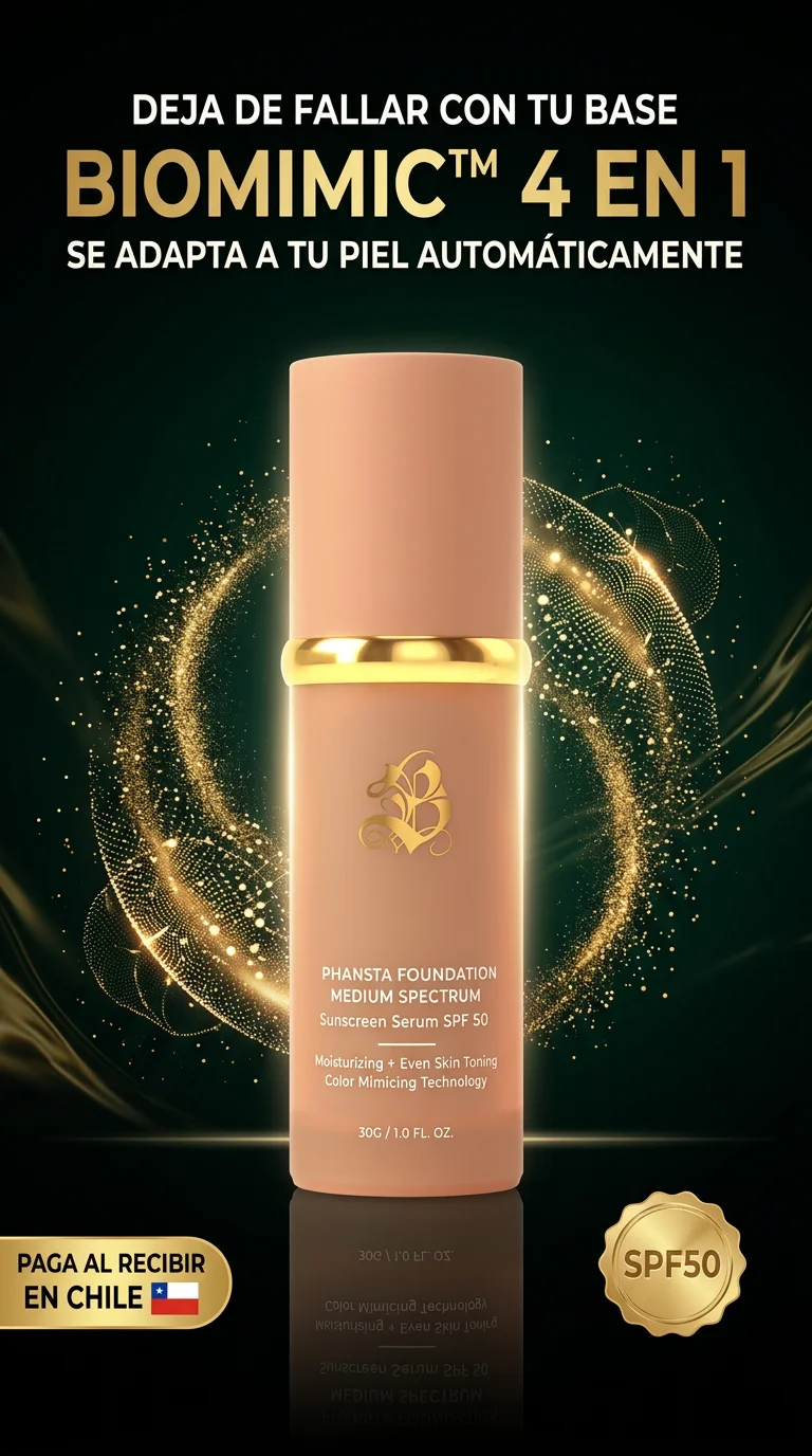 Base Adaptativa Biomimic 4 en 1™ – Tono Perfecto Inteligente