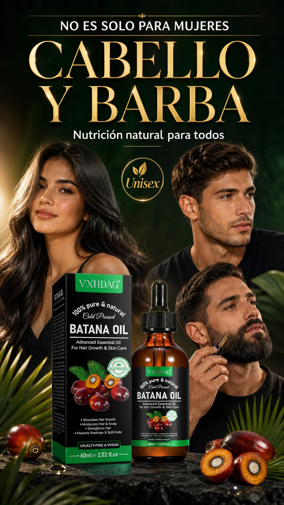 Aceite de Batana – Crecimiento Capilar Natural desde la Raíz
