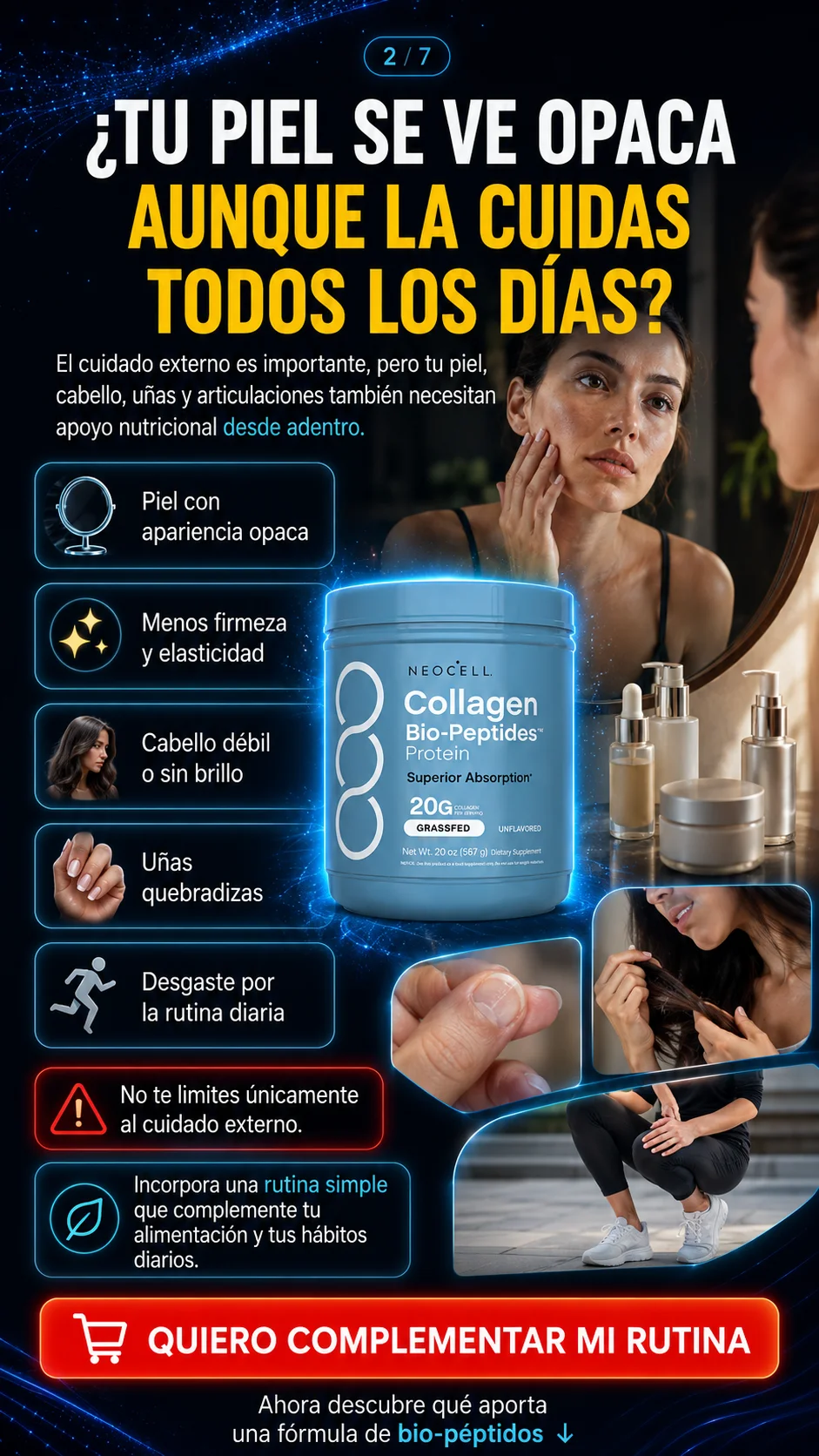 NEOCELL COLLAGEN BIO-PEPTIDES PROTEIN