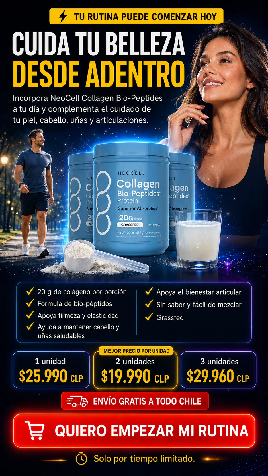 NEOCELL COLLAGEN BIO-PEPTIDES PROTEIN